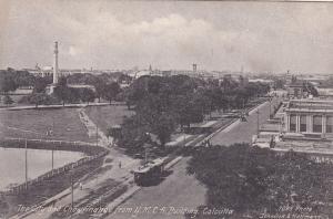 YMCA Building Calcutta India Old Postcard