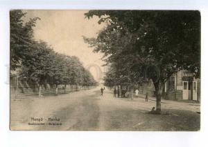 235409 FINLAND HANGO boulevard HOLM shop Vintage postcard