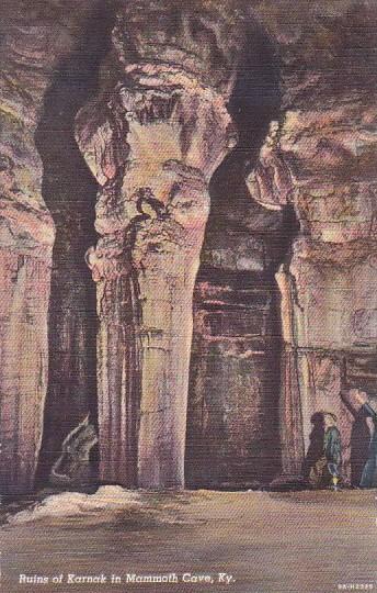 Kentucky Mammoth Cave Ruins Of Karnak Curteich