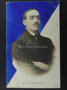 Portugal Portrait DOUTOR JOSE D'ARRUELLA - Old Postcard