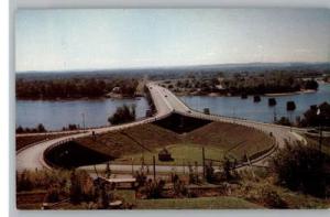 Postcard~South End Bridge~Springfield,Massachusetts-MA