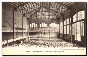 Old Postcard Paris Normal School & # 39instituteurs The Gym