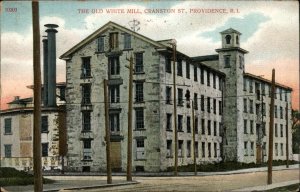 Providence Rhode Island RI Factory Mill 1900s-10s Postcard