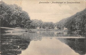 US3496 Netherlands Leeuwarden Noordersingel en Spanjaardslaan Lake Park