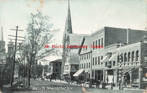 NH, Newmarket, New Hampshire, Main Street, Business Area