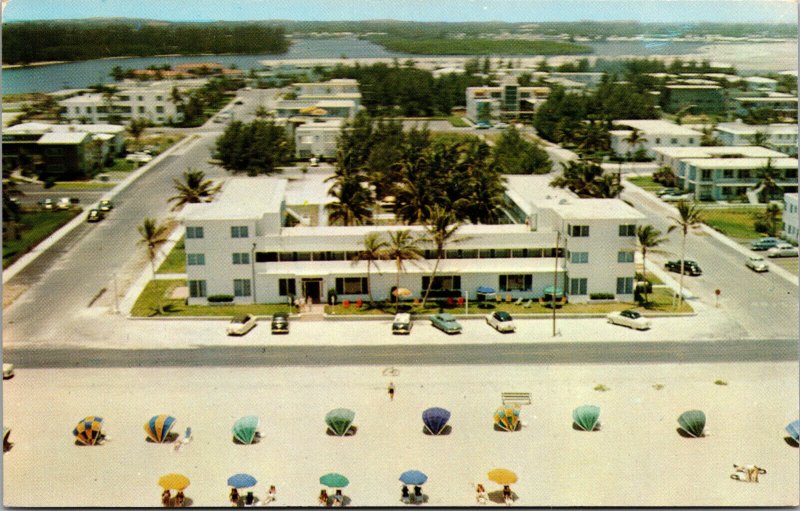 Vtg 1950s Southward Hotel Birch Estates Ft Lauderdale Florida FL Postcard