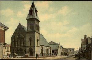 Waterloo Blyth Street & Church c1910 Postcard