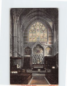 Postcard Keble College Chapel Interior Oxford England