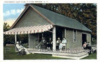 Sanitarium Golf Club in Clifton Springs, New York