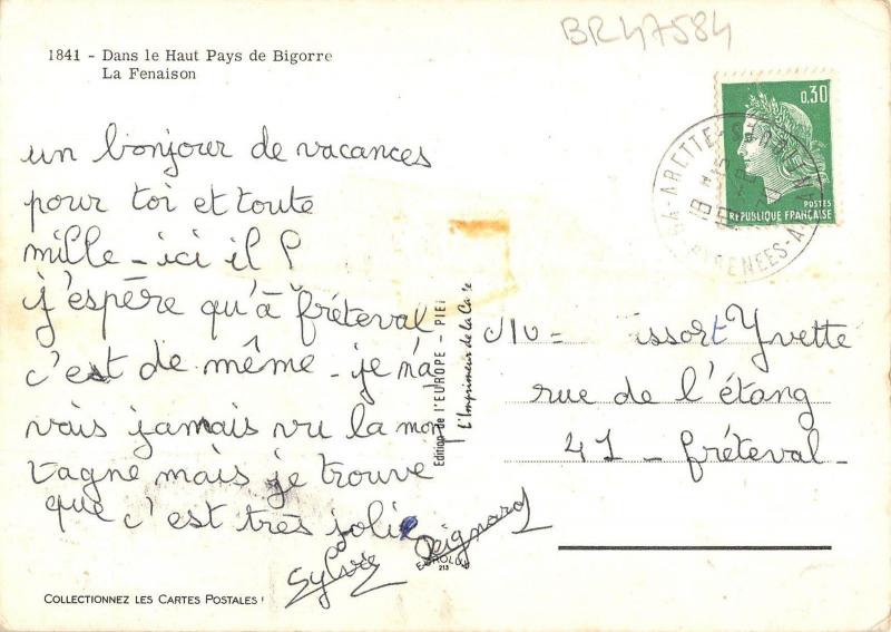 BR47584 Dans le haut pays de Biggorre la fenaison folklore costumes