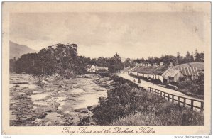 KILLIN , Scotland , PU-1924 ; Grey Street and the Dochart ; TUCK