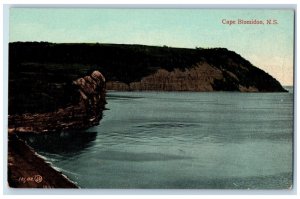 Scenic View Of Cape Blomidon Nova Scotia N.S. Canada Mountain Sea Scene Postcard