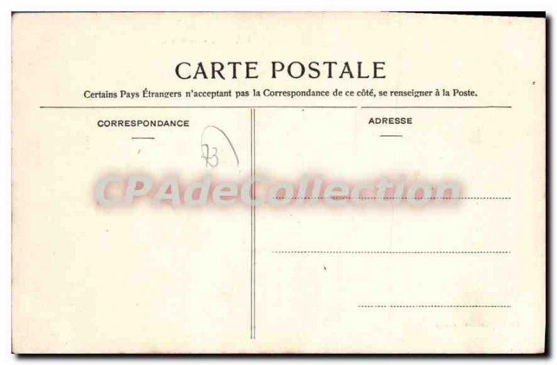 Postcard Old Flumet Ravine