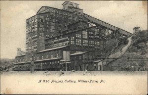 Wilkes-Barre Vermont VT Prospect Colliery 1900s-10s Postcard