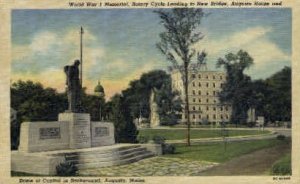 World War I Memorial - Augusta, Maine ME  