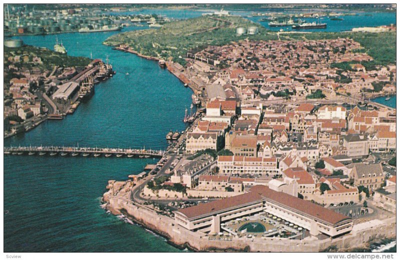 CURACAO, 1940-1960´s; Hotel Curacao Intercontinental, Aerial View