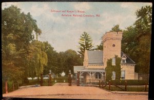 Vintage Postcard 1914 Antietam (Civil War) National Cemetery, Antietam, Maryland