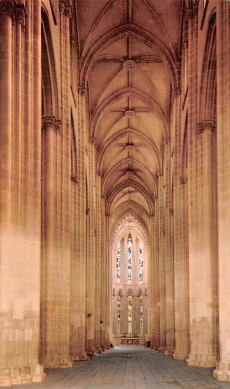 Church Main Nave Batalha Writing on back 