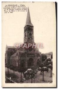 Old Postcard Charolles L & # 39Eglise