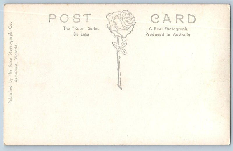 Armadale WA Australia Postcard Gannets at Nesting Time c1930's RPPC Photo