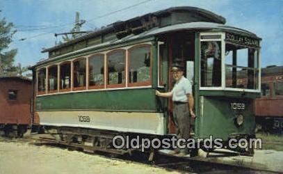 Boston's Transit System, Seashore Trolley Museum Kennebunkport, Maine, USA Un...