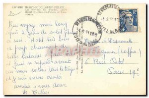 Old Postcard Saint Nicolas du Pelem La Riviere of Feodal between Saint Nicola...