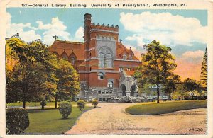 University of Pennsylvania General Library Building - Philadelphia, Pennsylva...