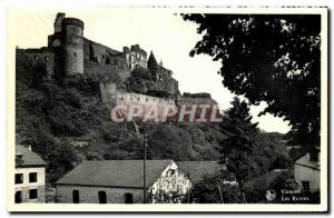 Old Postcard Vianden The Ruins