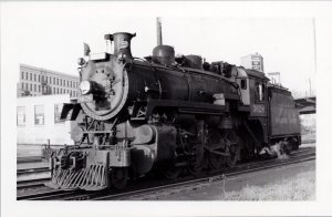 Vancouver BC Canadian Pacific Locomotive #3628 CPR 1957 RPPC Postcard H61