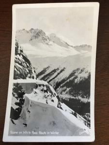 RPPC Scene On White Pass Route In Winter, Alaska, A1