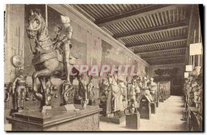 Old Postcard Paris Hotel des Invalides Museum of Army Hall Francois the first...