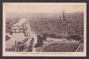 FRANCE, Postcard, Rouen, General view