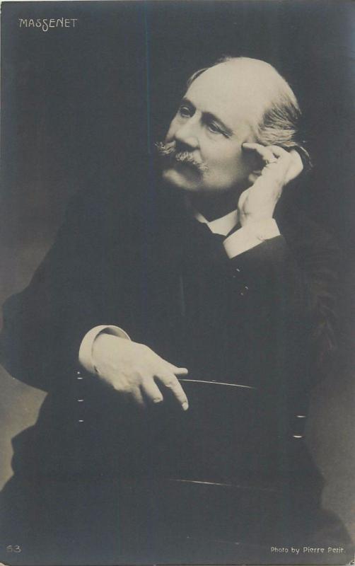 Jules Émile Frédéric Massenet French music composer of the Romantic era