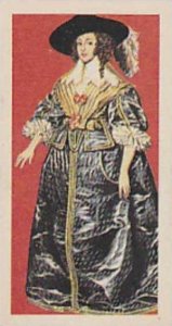 Brooke Bond Vintage Trade Card British Costume 1967 No 15 Lady's Day Dre...