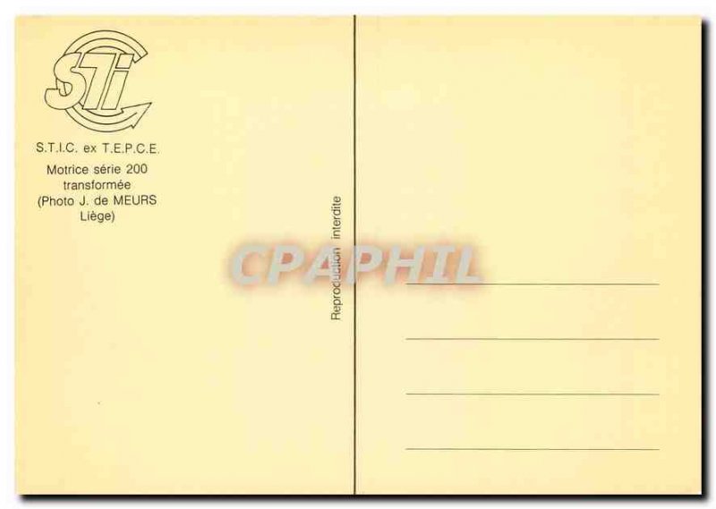 Postcard Modern Motor Series 200 transformed