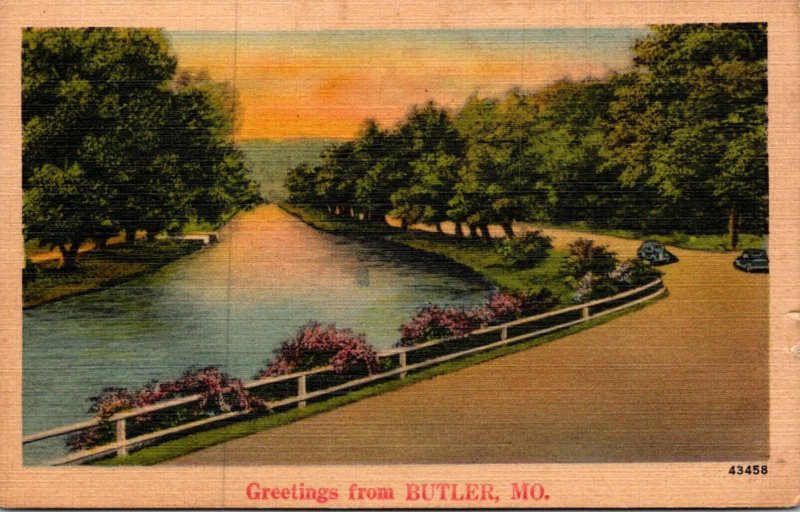 Missouri Greetings From Butler 1944