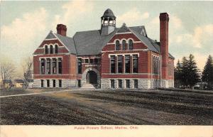 E51/ Medina Ohio Postcard c1910 Public Primary School Building