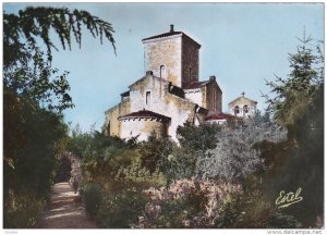 RP,L'Abside Vue Du Jardin Du Presbytere, L'Eglise De GERMIGNY-Des-PRES (Loire...