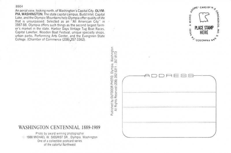 Olympia   Washington 