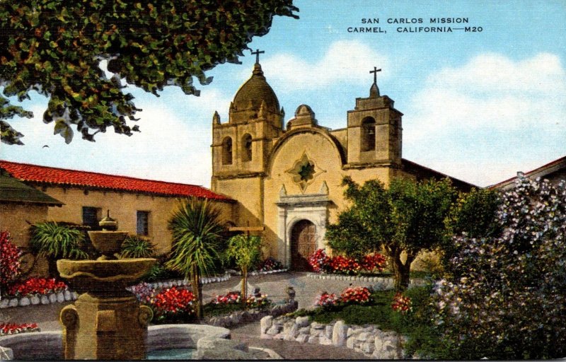 California Carmel San Carlos Mission