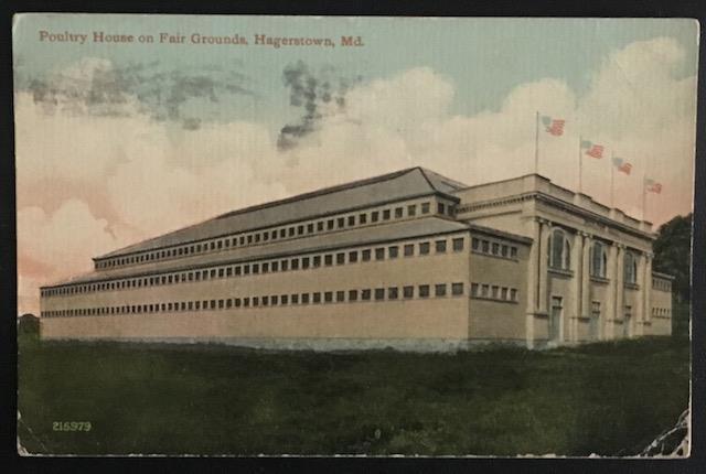 Poultry House on Fair Grounds Hagerstown Md 1918 The Leighton & Valentine Co