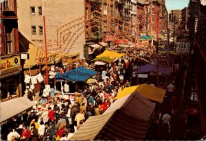 The Feast Of San Gennaro New York City 1977