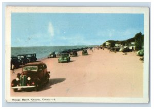 Vintage Wasaga Beach Ontario Canada. Postcard F93S