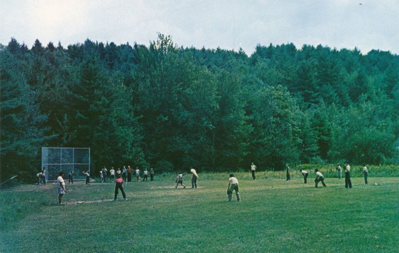 Lake Spofford NH, New Hampshire - Camp Notre Dame - Sports Baseball