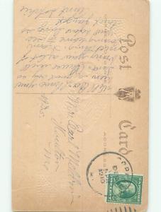 Divided-Back CHRISTMAS SCENE Great Postcard W9744