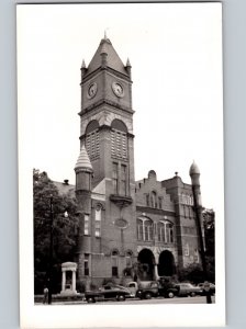 c1950 Terrell County Court House Dawson Georgia GA RPPC Real Photo Postcard