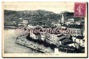 Postcard Old Lower Town Calvi