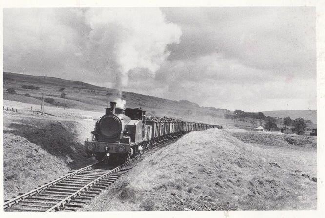 Dunaskin Washery Coal Train Waterside System Ayreshire Dalmellington Postcard