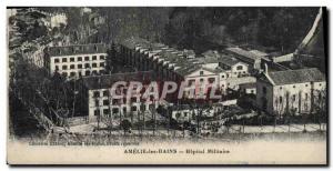 Postcard Old Sante Army Amelie les Bains Military Hospital