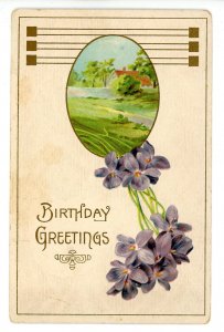 Greeting - Birthday     (crease)